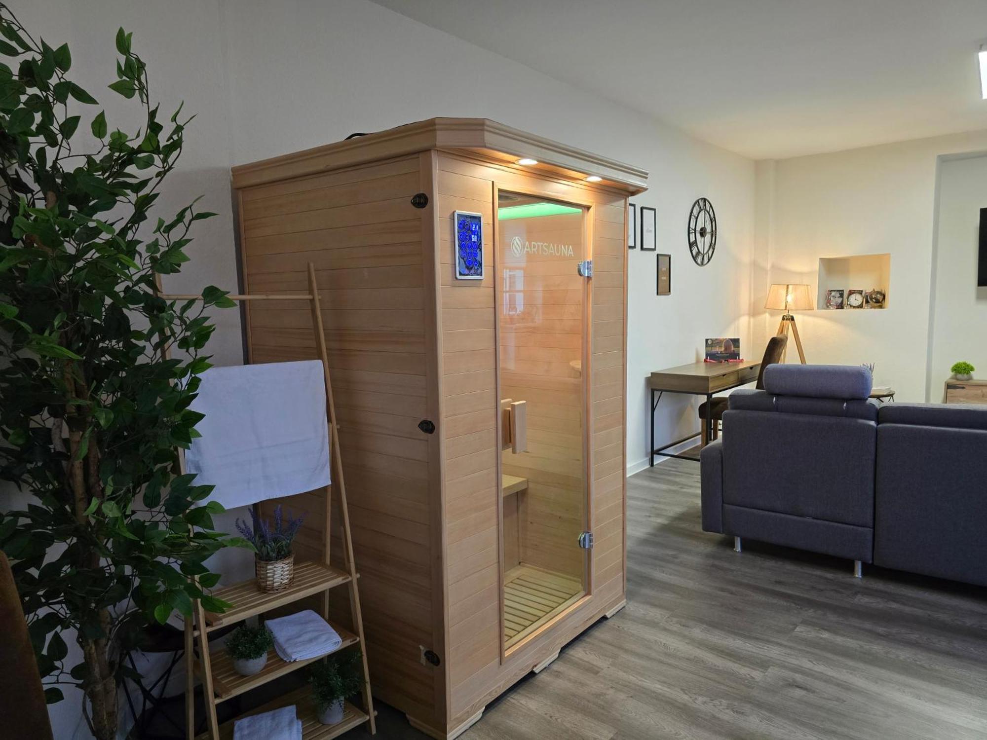 Luxus City Apartment Sauna Balkon Kueche Zentral Rostock Exterior photo
